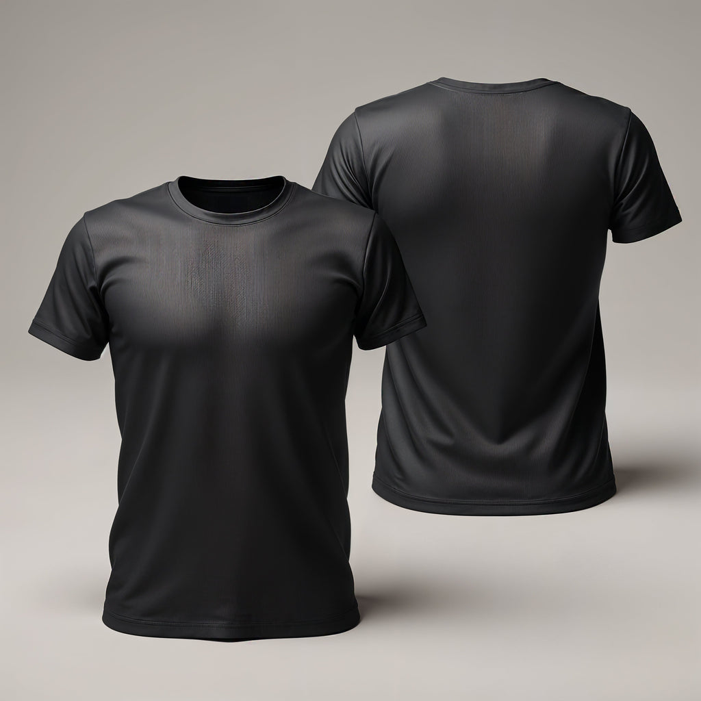 Polyester Mesh Fabric Med-Athletica Unisex Scrub Top Round Neck No Pockets